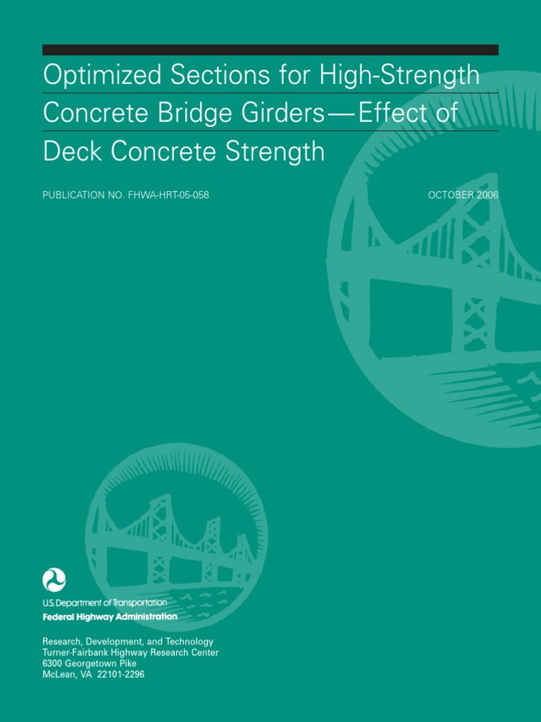 High-Strength Concrete in Bridge Girders | PDF | Strength Of Materials ...