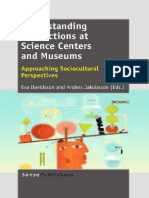 Eva Davidsson (auth.), Eva Davidsson, Anders Jakobsson (eds.) - Understanding Interactions at Science Centers and Museums_ Approaching Sociocultural Perspectives-SensePubl
