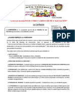 La Confesión: "Los Sacramentos Como Camino de Fe Y Salvación"