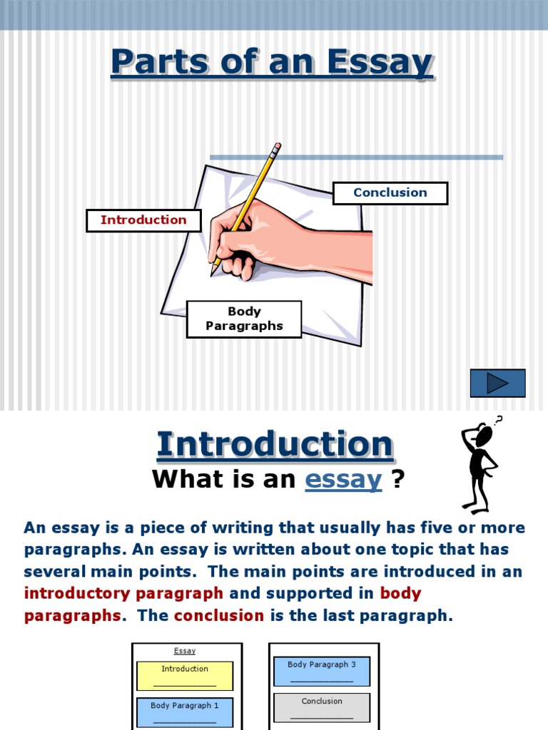 Parts of An Essay: Conclusion | PDF