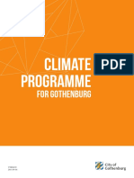 Climate Programme For Gothenburg