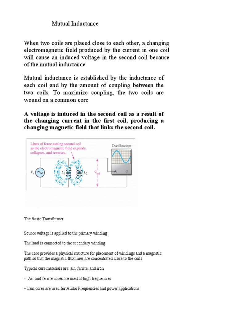 Transformer Pdf Transformer Inductor