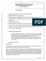 GUIA 10 - FACILITAR EL SERVICIO A LOS CLIENTES - Hasta El 20 de Octubre