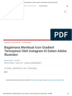 Bagaimana Membuat Icon Gradient Terinspirasi Oleh Instagram Di Dalam Adobe Illustrator PDF