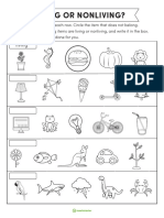 Living or Nonliving Worksheet Adobe Reader - 4169690 PDF