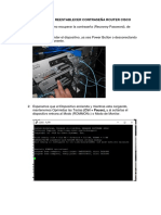 Guia para reestablecer contraseñas en switch y router cisco 