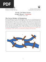 Grade 7/8 Math Circles Graph Theory - : Solutions