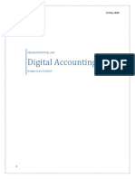 Digital Accounting: Assignment 31-May-2020