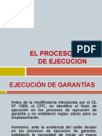 El Proceso Unico de Ejecucion - FN