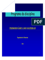 0 - Programa Da Disciplina