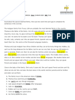 English Worksheet: Name: Arlex Ferney Bonilla Mendoza Date: 23-Mayo-2020 NRC: 7141