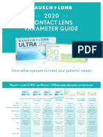 2020 Contact Lens Parameter Guide: Innovative Eyecare To Meet Your Patients' Needs