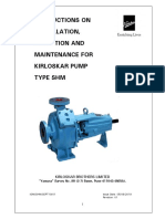 Kirloskar SHM - 001 PDF