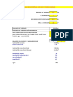 Calculo de Materiales para Tarrajeo