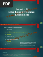 .Csep Racti Cals.c Om: Project - 00 Setup Linux Development Environment