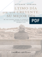 El Ultimo Dia de Un Creyente, Su Mejor Día - Thomas Brooks