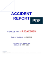 Accident Report HR55AC7689