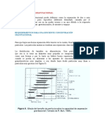 Concentración gravitacional: Separación de especies por densidad