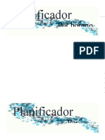 PLANIFICADOR DIARIO