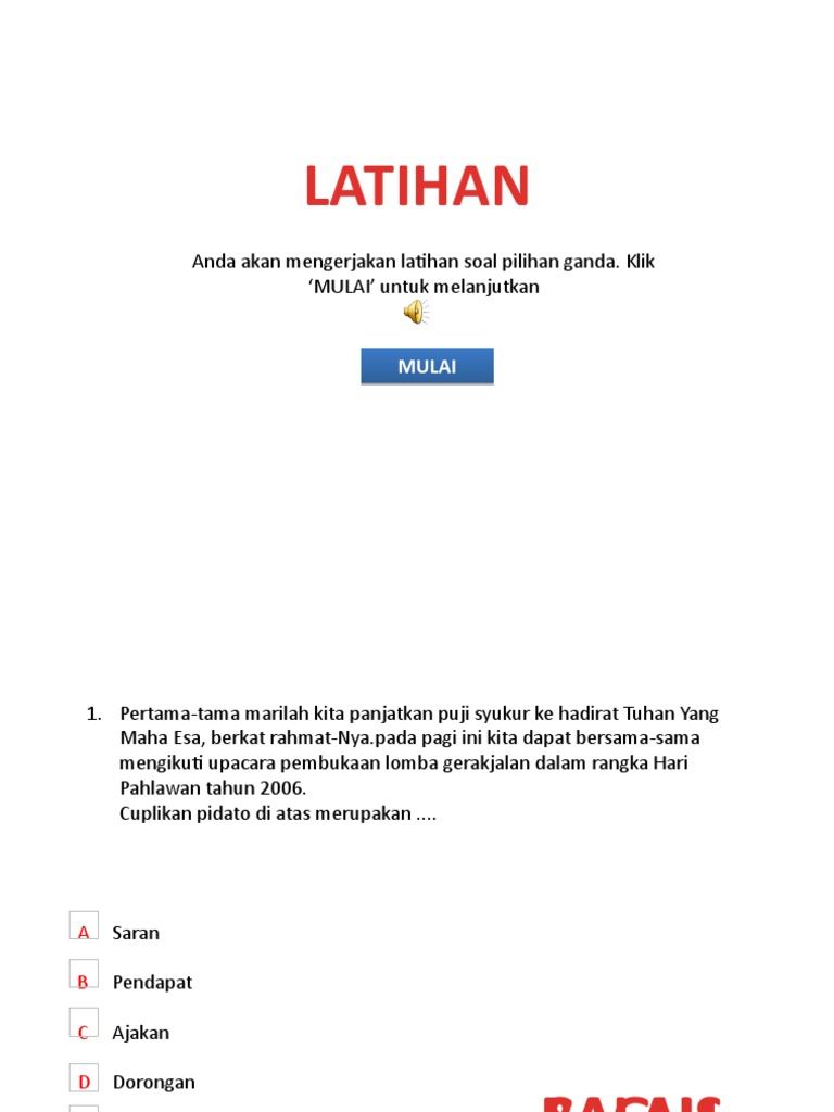 Kuis Soal Semesteran