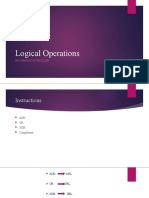 Logical Operations 8051 Microcontroller