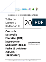 01 D. B. - Taller de Lectura y Redaccion II PDF