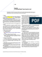 De Ections With A Falling-Weight-Type Impulse Load Device