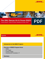 The DHL Danzas Air & Ocean ENZO Program: Thomas Nieszner, Head of Products, Marketing and Sales, DDAO