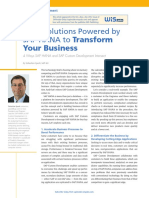 Build Solutions Powered by SAP HANA To Transform Your Business PDF