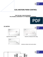 Electrical Motors PWM Control: Prof - Dr.Ing. Ivan Bogdanov Politehnica University of Timișoara, Romania