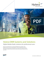 Hytera DMR Systems and Solutions: Digital Mobile Radio Solutions For Professional Users