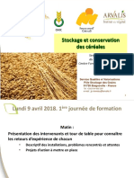 OAIC-9 - Au - 12 - Avril 2018 - Formation - Stockage - Des - Grains PDF