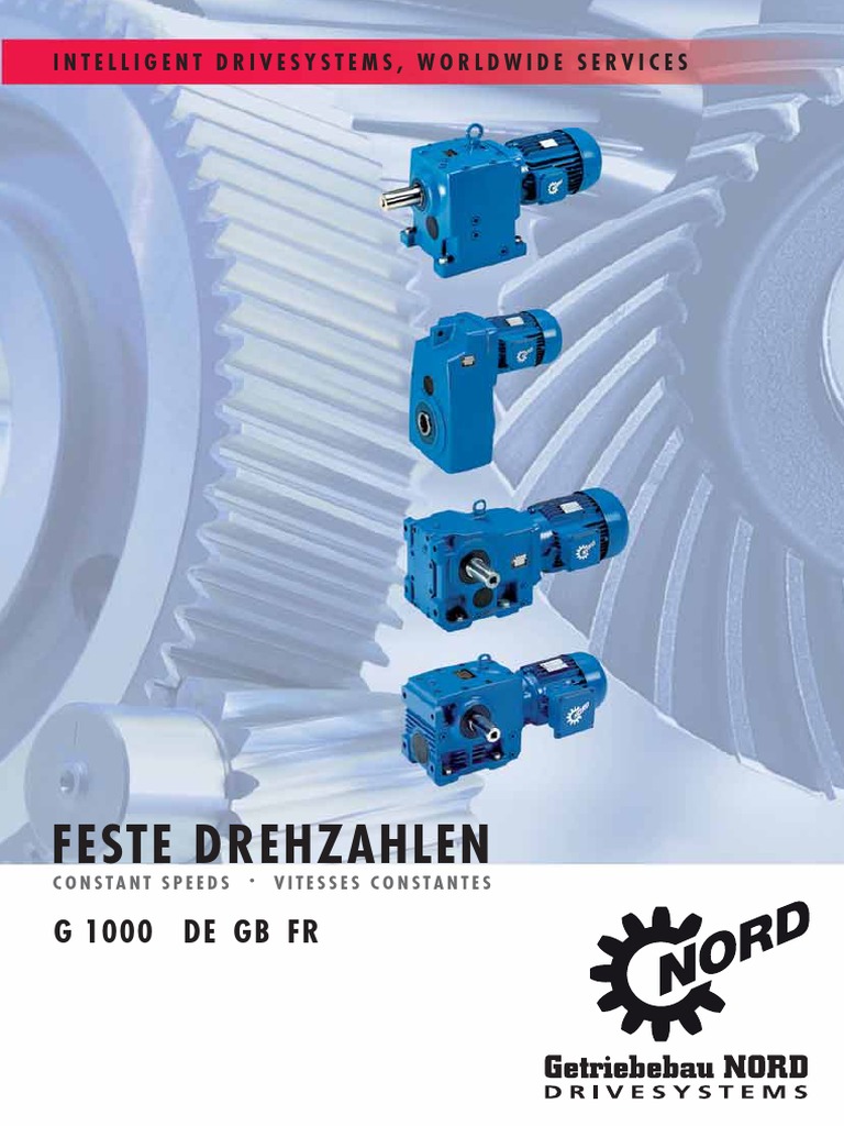 Nord Geared Bevel - G1000 - IE1 - DE - GB - FR - 4710 PDF