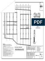 Plinth Beam Layout: Proposed 40'-0" Wide Road