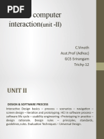 Human Computer Interaction: (Unit - II)