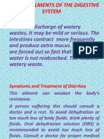 Common Ailments of The Digestive System 1. Diarrhea