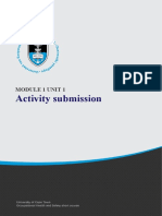 UCT OHS M1 U1 - Activity Submission