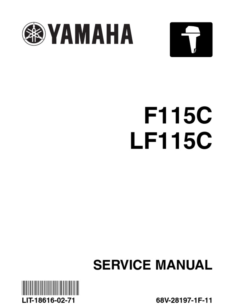 Yamaha F20 Outboard Owners Manual