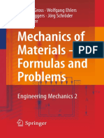 Mechanics of Materials, Formulas and Problems Engineering Mechanics 2 by Dietmar Gross, Wolfgang Ehlers, Peter Wriggers, Jorg Schroder and Ralf Muller.pdf