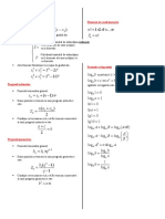 Formule Algebra Matematica m2 Bac PDF