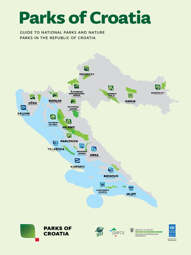 Guide To National Parks and Nature Parks in The Republic of Croatia
