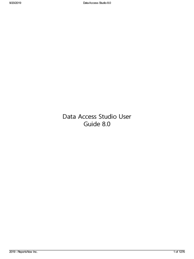 DASWebHelp8 0 PDF | PDF | Databases | Microsoft Sql Server