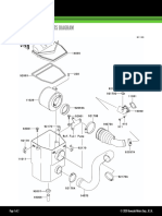 2014 Mule™ 610 4X4 Parts Diagram: Air Cleaner