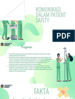 Komunikasi Dalam Patient Safety