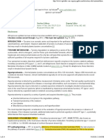 Disorders of Tyrosine Metabolism