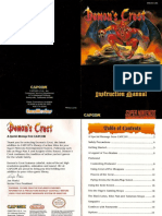 Demons Crest - SNES - Manual
