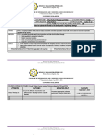 Hyrons College Philippines Course Syllabus Designs and Drafts