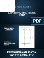 Materi Latching, Set&reset, Keep