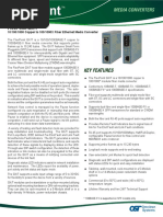 FlexPoint - GX-T - Media Converter Data Sheet