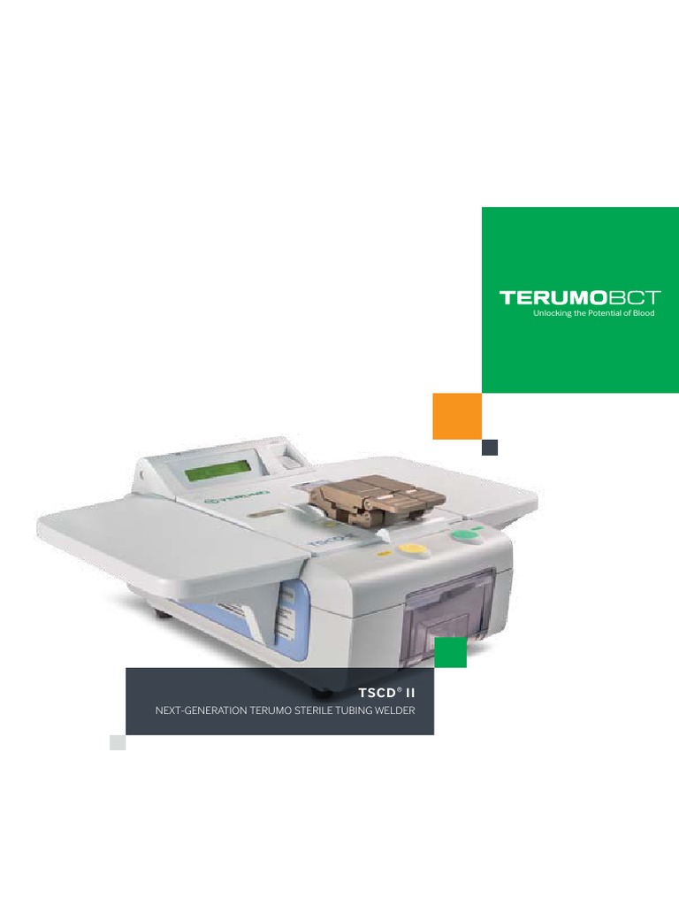 Terumo TSCD Ii PDF PDF Wafer (Electronics) Welding